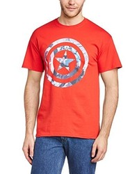 T-shirt rossa di Marvel