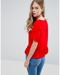 T-shirt rossa di Asos