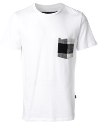 T-shirt scozzese bianca di Hydrogen