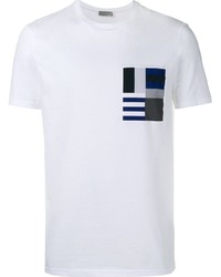 T-shirt stampata bianca di Christian Dior