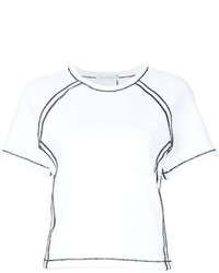 T-shirt stampata bianca di J.W.Anderson