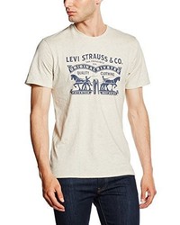 T-shirt stampata bianca di Levi's