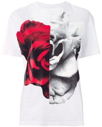 T-shirt stampata bianca di McQ by Alexander McQueen