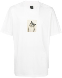 T-shirt stampata bianca di Oamc