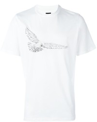 T-shirt stampata bianca di Oamc