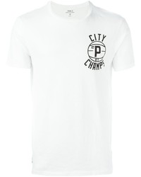 T-shirt stampata bianca di Polo Ralph Lauren