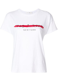 T-shirt stampata bianca di Rag & Bone