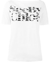 T-shirt stampata bianca di See by Chloe