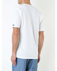T-shirt stampata bianca di GUILD PRIME