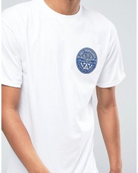T-shirt stampata bianca di Obey