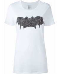 T-shirt stampata bianca di Zoe Karssen