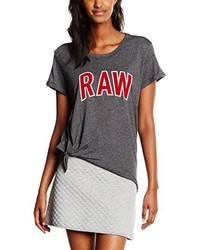 T-shirt stampata grigia di G-Star Raw