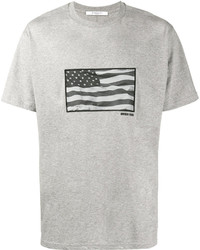 T-shirt stampata grigia di Givenchy