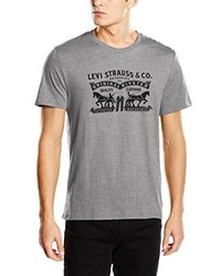 T-shirt stampata grigia di Levi's