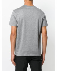 T-shirt stampata grigia di Emporio Armani