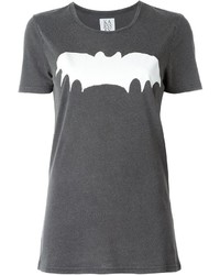 T-shirt stampata grigio scuro di Zoe Karssen