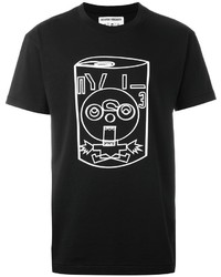 T-shirt stampata nera di Henrik Vibskov