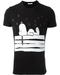 T-shirt stampata nera di Iceberg