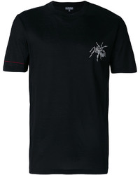 T-shirt stampata nera di Lanvin