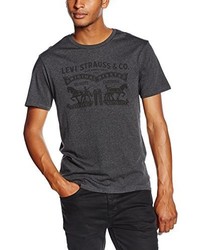 T-shirt stampata nera di Levi's