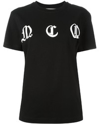 T-shirt stampata nera di McQ by Alexander McQueen