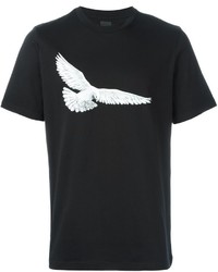 T-shirt stampata nera di Oamc