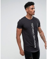 T-shirt stampata nera di Religion