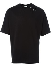T-shirt stampata nera di Saint Laurent