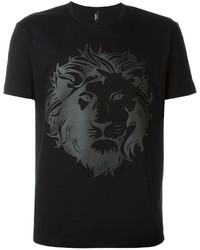 T-shirt stampata nera di Versus