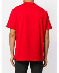 T-shirt stampata rossa di Versus