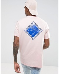 T-shirt stampata viola chiaro di Asos