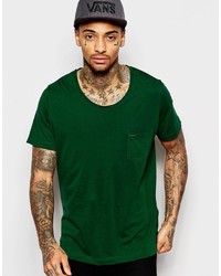 T-shirt verde scuro di Diesel