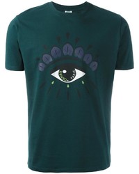 T-shirt verde scuro di Kenzo
