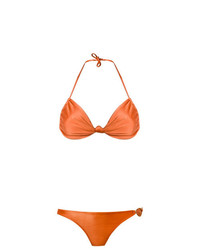 Top bikini arancione di Adriana Degreas