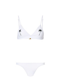 Top bikini bianco di Chiara Ferragni