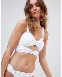 Top bikini bianco di Vero Moda