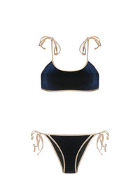 Top bikini blu scuro di Adriana Degreas