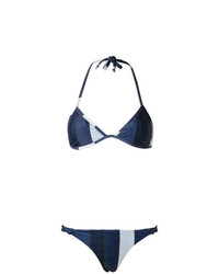 Top bikini blu scuro di Amir Slama