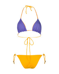 Top bikini giallo di TARA MATTHEWS