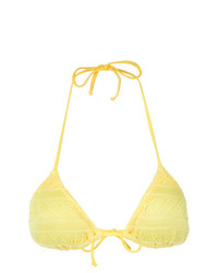 Top bikini giallo di Cecilia Prado
