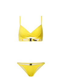 Top bikini giallo di Lisa Marie Fernandez