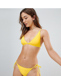 Top bikini giallo di South Beach