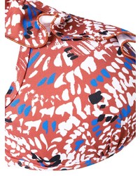 Top bikini leopardato multicolore di Emmanuela Swimwear