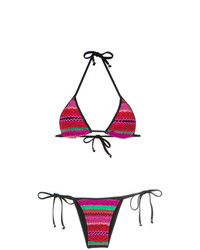 Top bikini multicolore di Amir Slama