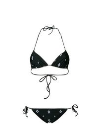 Top bikini nero di Marcelo Burlon County of Milan