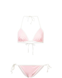 Top bikini rosa di Morgan Lane