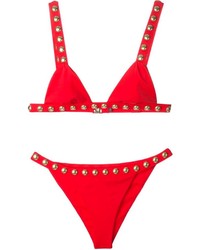 Top bikini rosso di Dsquared2