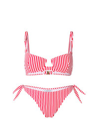 Top bikini rosso di Sian Swimwear