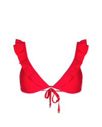 Top bikini rosso di Tory Burch
