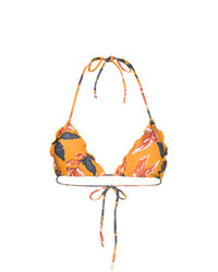 Top bikini stampato giallo di Vix Paula Hermanny